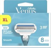 Bol.com Gillette venus smooth - mesjes met beschermende kussentjes - 8 scheermesjes aanbieding