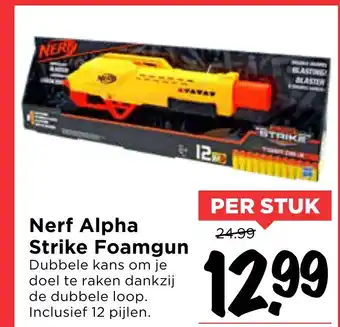 Vomar Voordeelmarkt Nerf alpha strike foamgun aanbieding