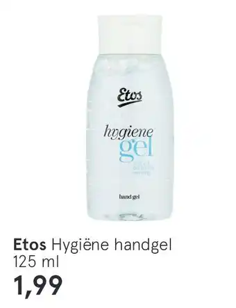 Etos Etos Hygiëne handgel 125ml aanbieding