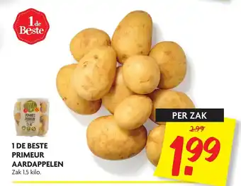 Dekamarkt 1de Beste primeur aardappelen 1.5 kg aanbieding