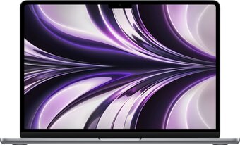 Bol.com Apple macbook air (2022) mlxw3n/a - 13.6 inch - apple m2 - 256 gb - spacegrijs aanbieding