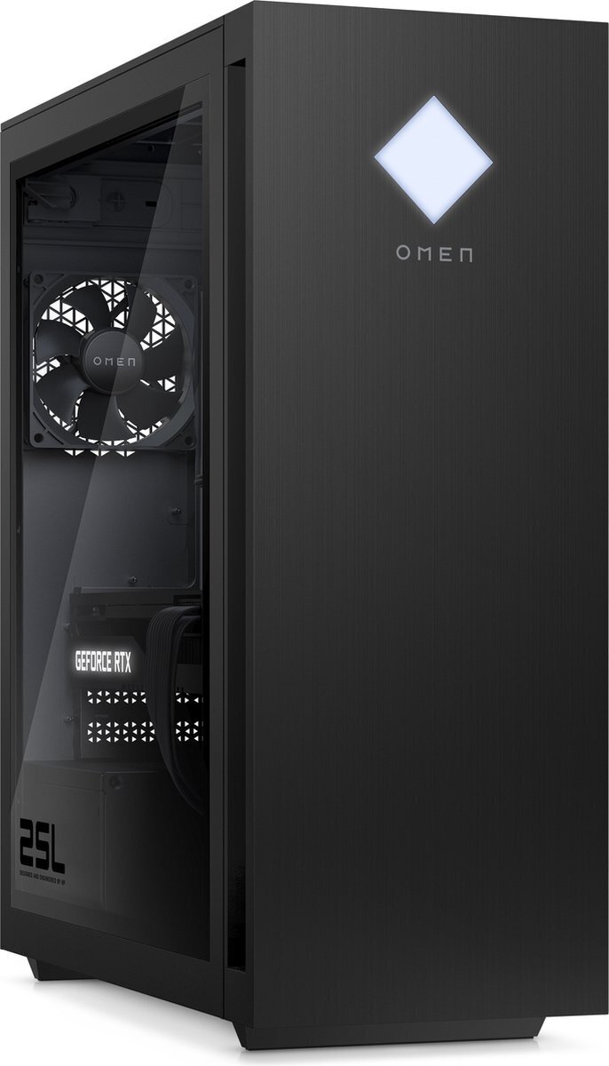 Bol.com Hp omen gt15-0709nd game pc - rtx 3070 - intel core i7 aanbieding