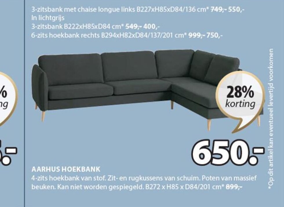 hoekbank jysk