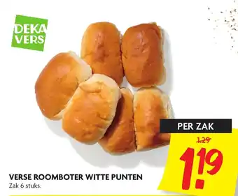 Dekamarkt Verse roomboter witte punten aanbieding