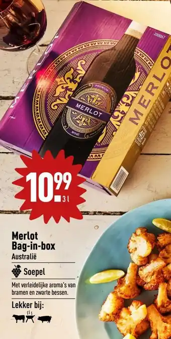 ALDI Merlot Bag-in-box 3L aanbieding