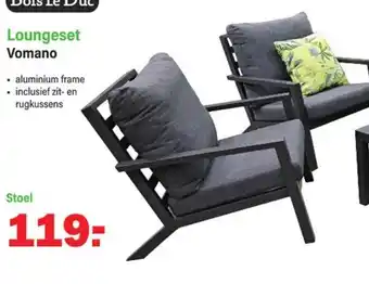 Van Cranenbroek Loungeset Vomano Stoel aanbieding