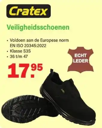 Van Cranenbroek Cratex Veiligheidsschoenen aanbieding