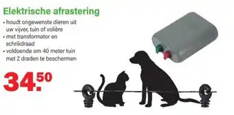 Van Cranenbroek Elektrische afrastering aanbieding