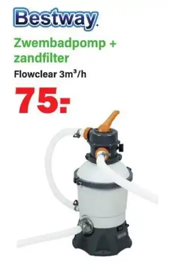 Van Cranenbroek Bestway Zwembadpomp + zandfilter aanbieding