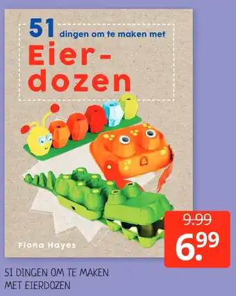 Boekenvoordeel 51 dingen om te maken met eierdozen aanbieding