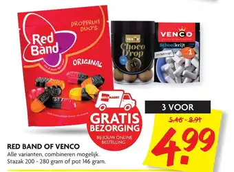 Dekamarkt Red Band of Venco 3 st aanbieding