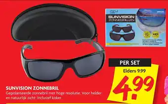 Dekamarkt Sunvision zonnebril aanbieding