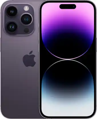 Coolblue Apple iphone 14 pro 256gb paars aanbieding