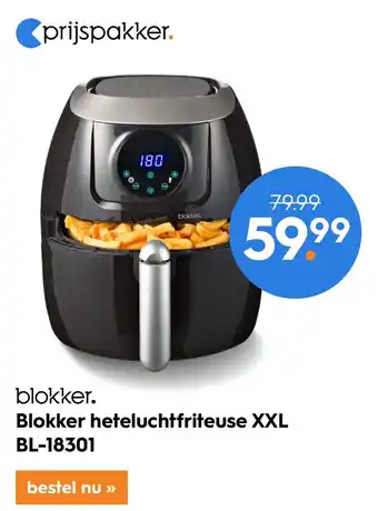 Blokker Blokker heteluchfriteuse xxl aanbieding