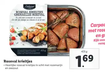 Lidl Roseval krieltjes 425 gram aanbieding