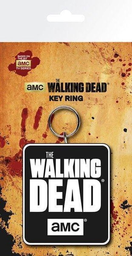 Bol.com Walking dead - rubber keyring - logo aanbieding