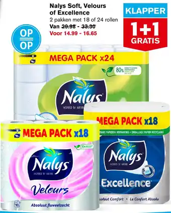 Hoogvliet Nalys soft, velours of excellence aanbieding