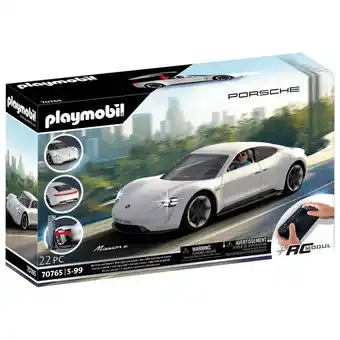 Intertoys Playmobil op afstand bestuurbare porsche mission e 70765 aanbieding