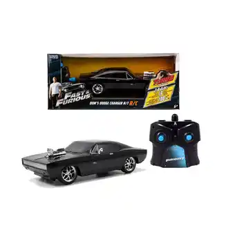 Intertoys Fast & furious dom's dodge charger op afstand bestuurbare auto aanbieding