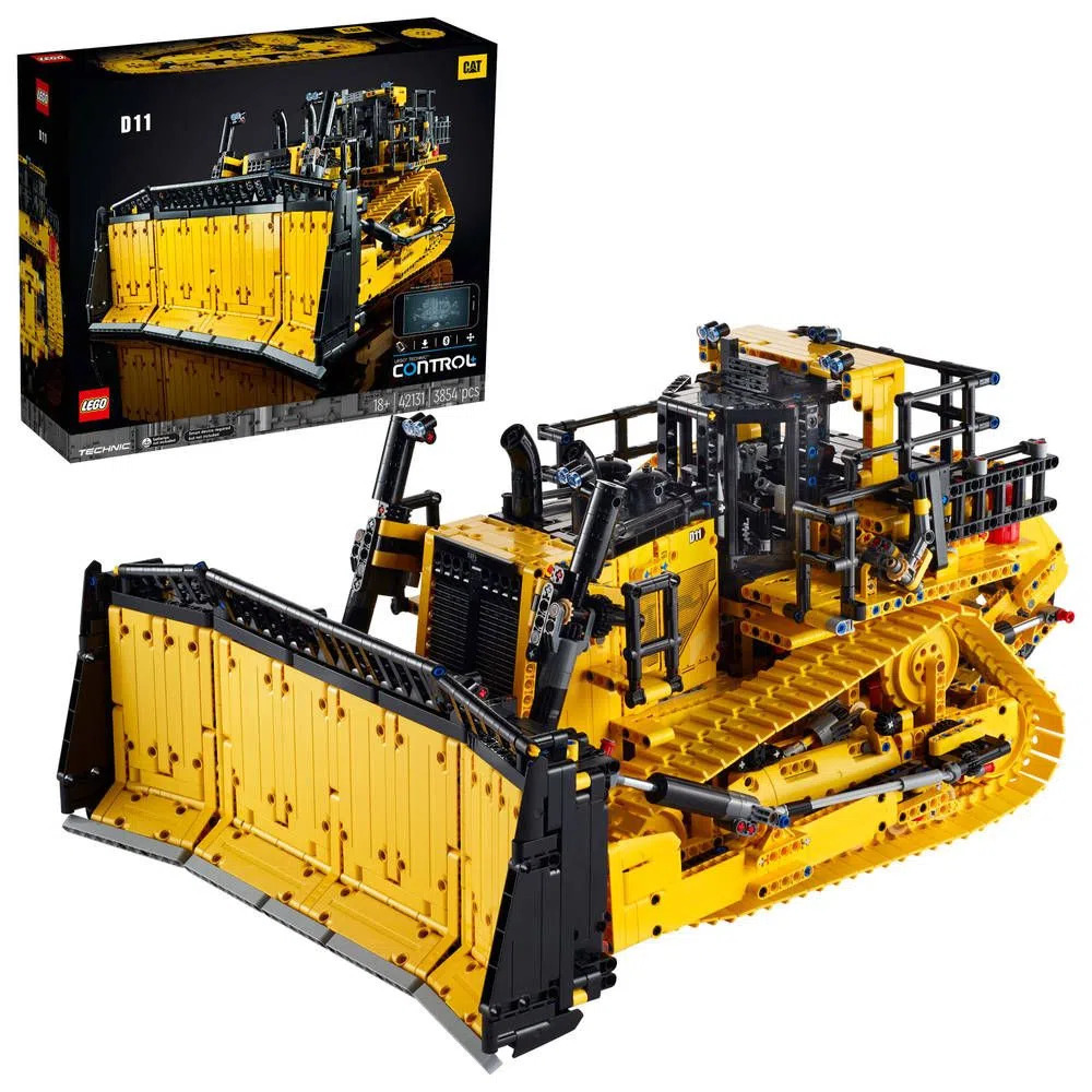 Intertoys Lego technic cat d11t bulldozer 42131 aanbieding