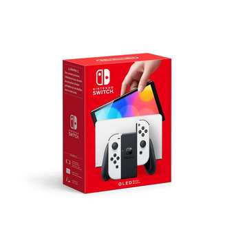 Intertoys Nintendo switch oled - wit aanbieding