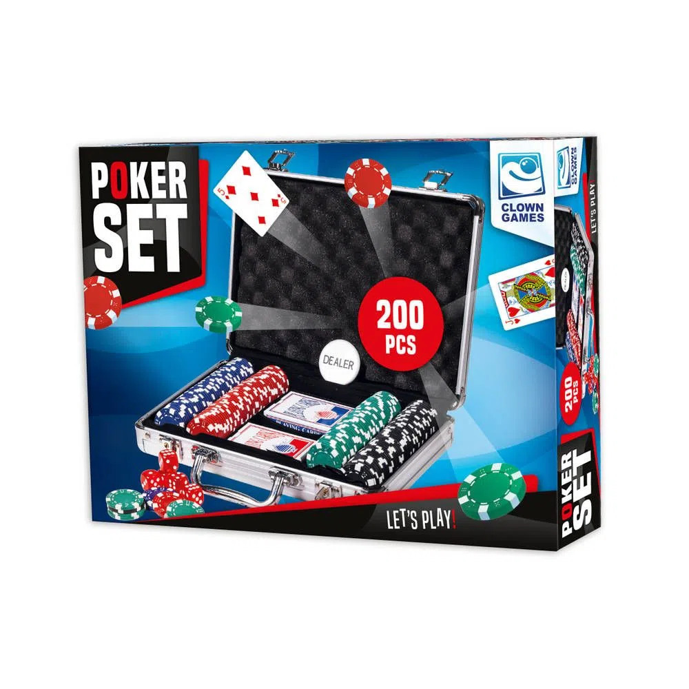 Intertoys Pokerset 200-delige koffer aanbieding