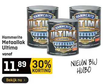 Hubo Hammerite Metaallak Ultima aanbieding