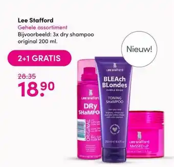 Drogisterij Visser Lee Stafford Gehele assortiment 200 ml aanbieding