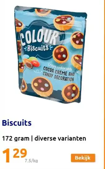 Action Biscuits 172 gram aanbieding