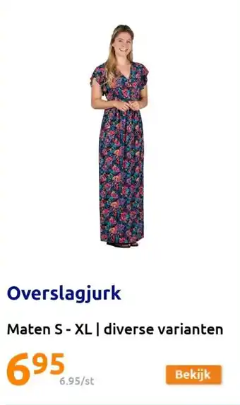 Action Overslagjurk  S-XL aanbieding