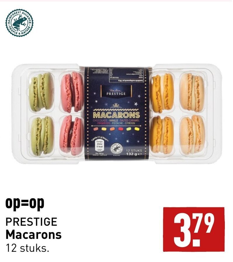 PRESTIGE Macarons aanbieding bij ALDI