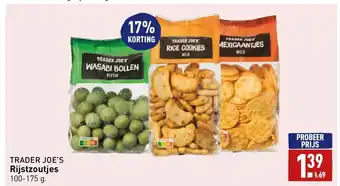 ALDI TRADER JOE'S Rijstzoutjes aanbieding