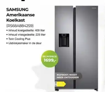 EP Beerepoot Samsung amerikaanse koelkast aanbieding