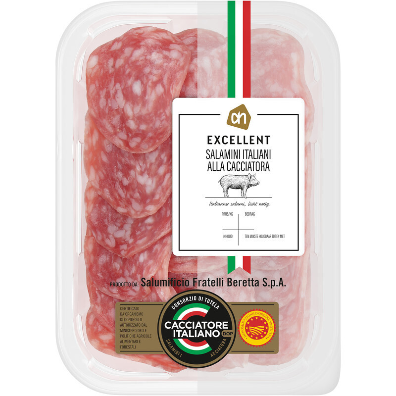 Ah excellent salame cacciatore aanbieding bij Albert Heijn