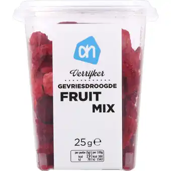 Albert Heijn Ah verrijker gevriesdroogde fruit mix aanbieding