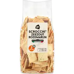 Albert Heijn Ah scrocchi rozemarijn zeezout aanbieding