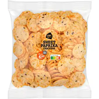 Albert Heijn Ah sweet paprika crackers aanbieding