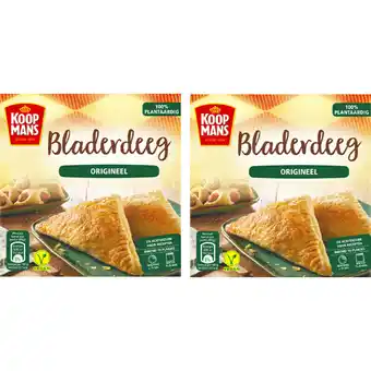 Albert Heijn Koopmans bladerdeeg voor de lekkerste hapjes aanbieding