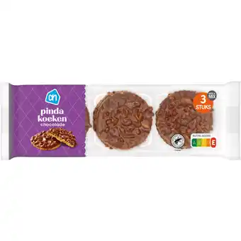 Albert Heijn Ah pindakoeken chocolade aanbieding