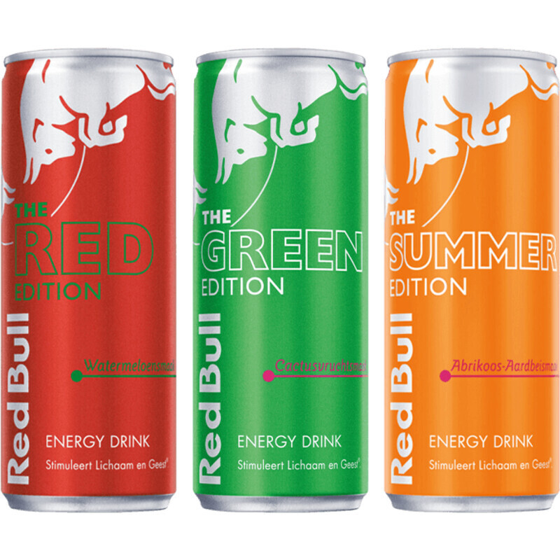 Albert Heijn Red bull flavour voordeel pakket aanbieding