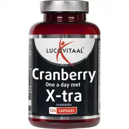 Albert Heijn Lucovitaal cranberry met x-tra lactobacillus aanbieding