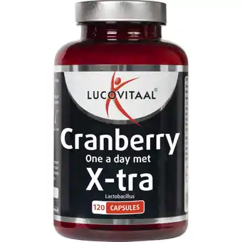 Albert Heijn Lucovitaal cranberry met x-tra lactobacillus aanbieding
