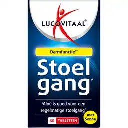 Albert Heijn Lucovitaal stoelgang tabletten met senna tabletten aanbieding