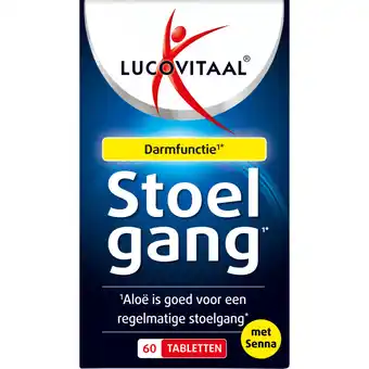 Albert Heijn Lucovitaal stoelgang tabletten met senna tabletten aanbieding