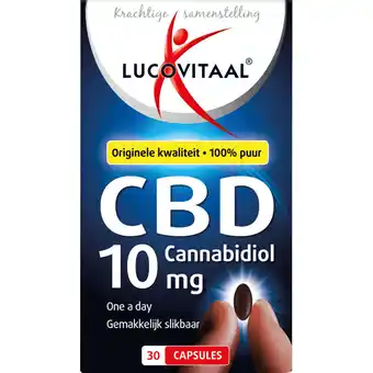 Albert Heijn Lucovitaal cbd cannabidiol 10mg capsules aanbieding