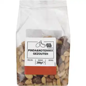 Albert Heijn Brouwer pinda & notenmix gezouten aanbieding