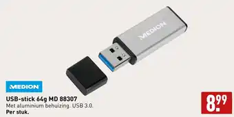 ALDI MEDION USB-stick 64g MD 88307 aanbieding