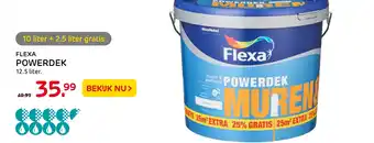 Praxis Flexa Powerdek 12,5 liter aanbieding