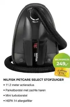 EP Beerepoot Nilfisk petcare select stofzuiger aanbieding