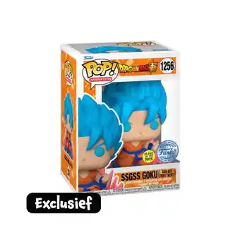 Intertoys Funko pop! figuur dragon ball z super ssgss goku - glow in the dark aanbieding
